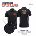 Customized Collar T-Shirt With Your Company Logo